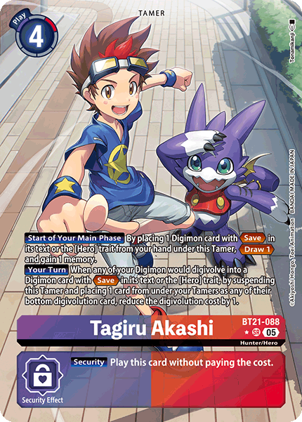 Tagiru Akashi, BT21-088-p1