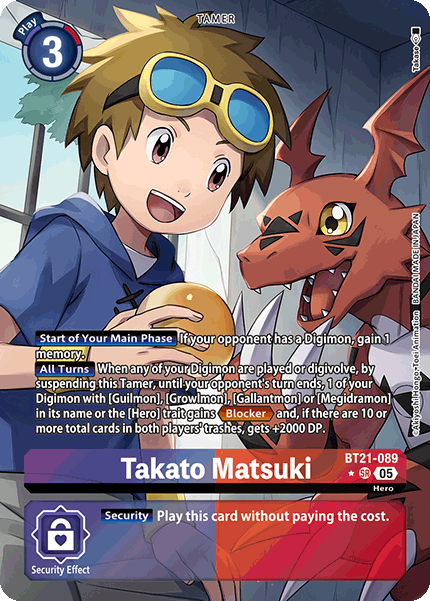 Takato Matsuki, BT21-089-p1