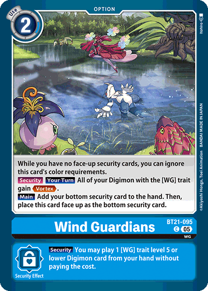 Wind Guardians, BT21-095
