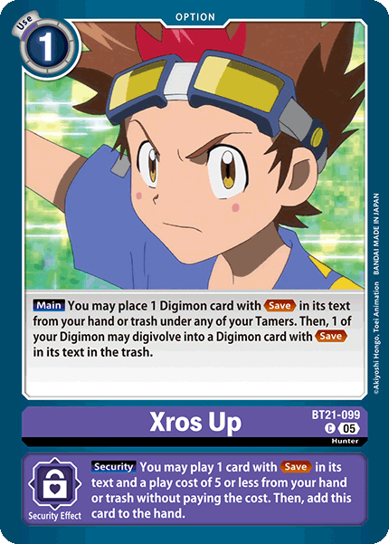 Xros Up, BT21-099