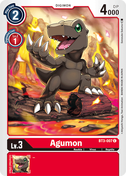 Agumon, BT3-007