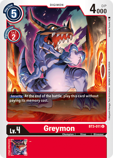 Greymon, BT3-011
