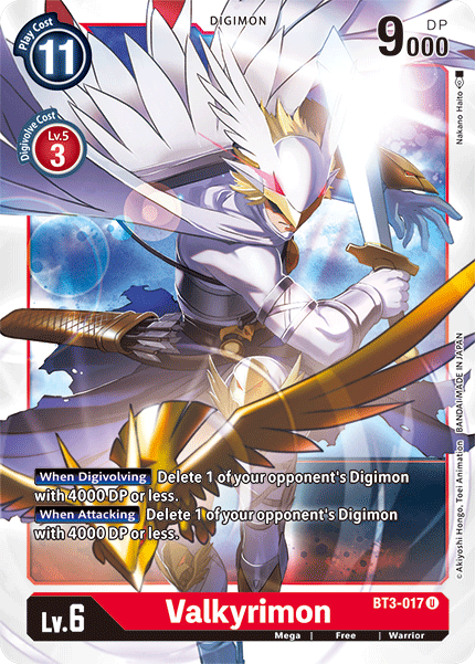 Valkyrimon, BT3-017