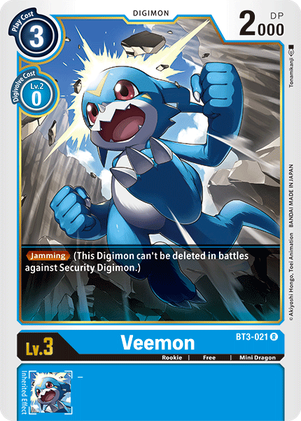 Veemon, BT3-021