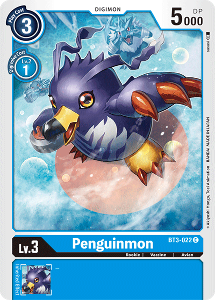 Penguinmon, BT3-022