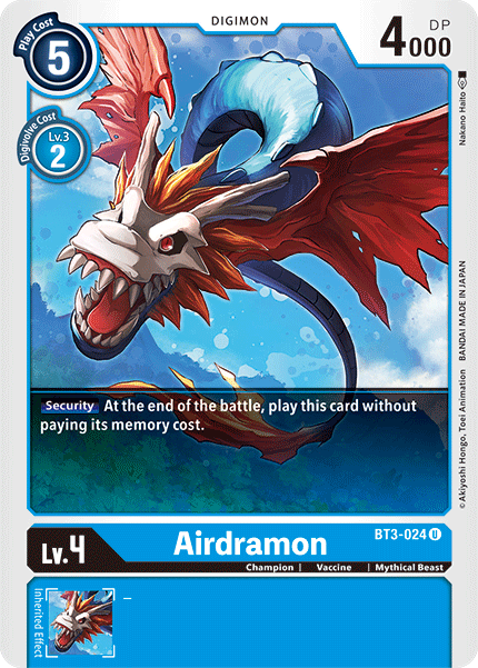 Airdramon, BT3-024