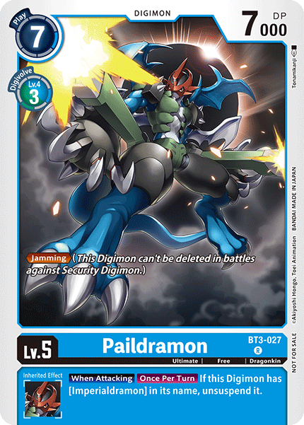 Paildramon, BT3-027-p1