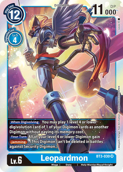 Leopardmon, BT3-030
