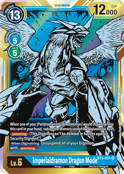 Imperialdramon Dragon Mode, BT3-031-p1