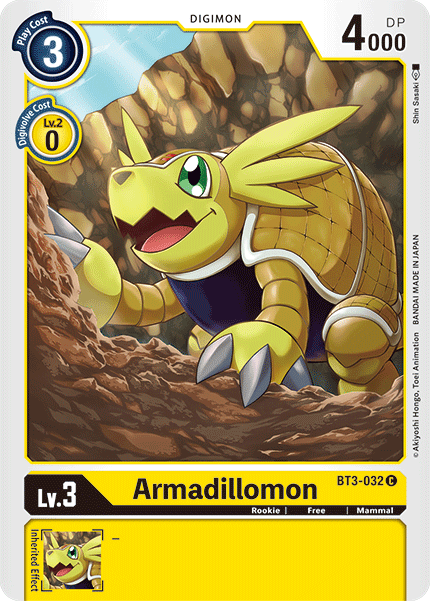 Armadillomon, BT3-032