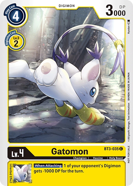 Gatomon, BT3-035-p1