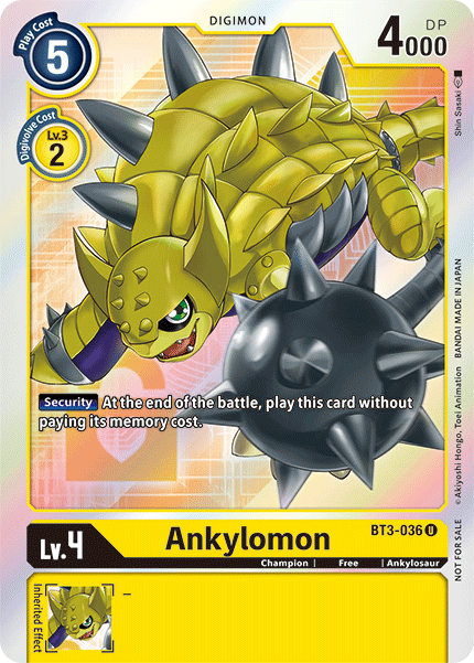 Ankylomon, BT3-036-p1