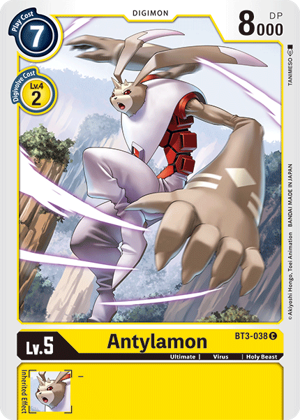 Antylamon, BT3-038