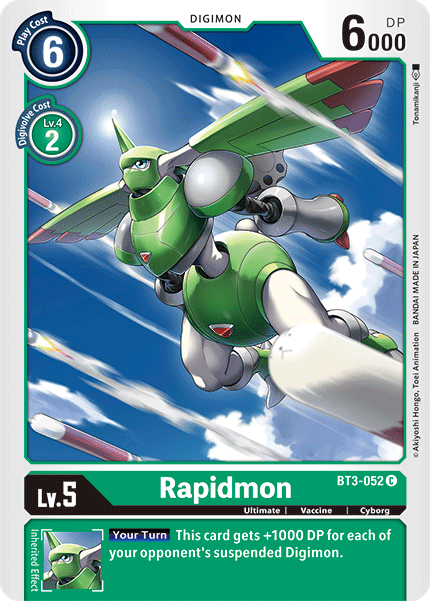 Rapidmon, BT3-052