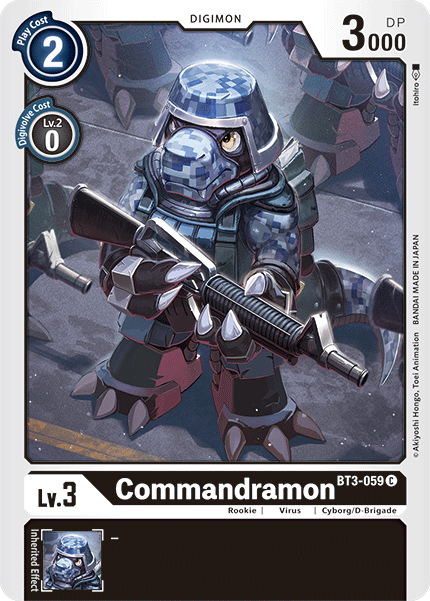 Commandramon, BT3-059