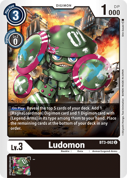 Ludomon, BT3-062