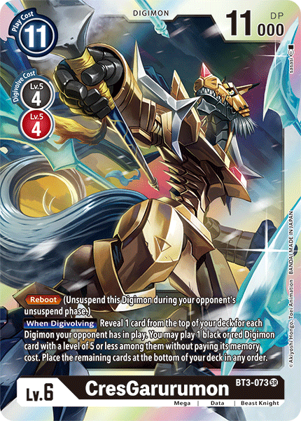 CresGarurumon, BT3-073