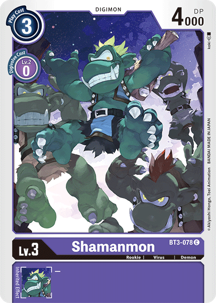 Shamanmon, BT3-078
