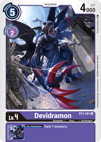 Devidramon, BT3-081