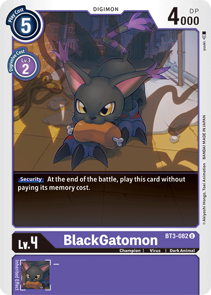 BlackGatomon, BT3-082