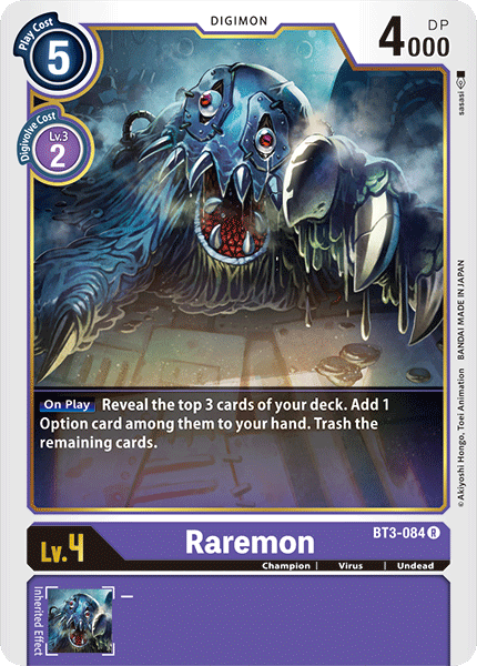 Raremon, BT3-084