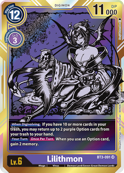 Lilithmon, BT3-091-p1
