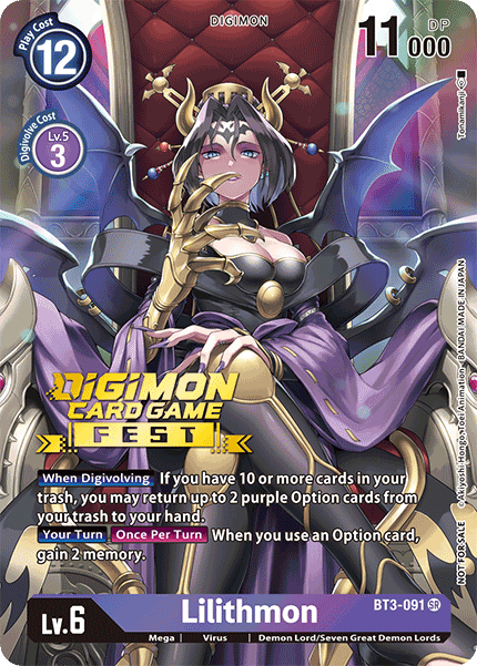 Lilithmon, BT3-091-p2