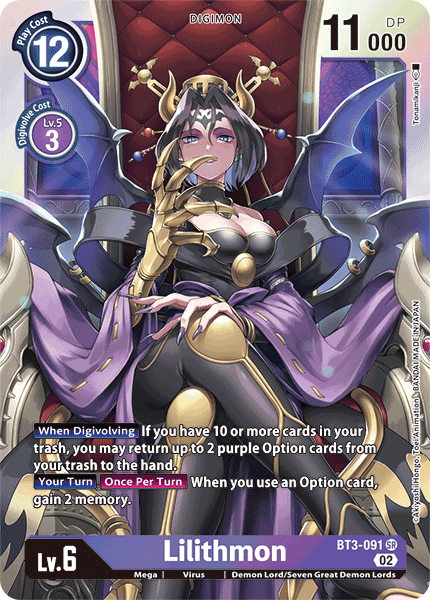 Lilithmon, BT3-091