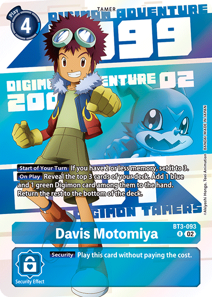 Davis Motomiya, BT3-093-p2