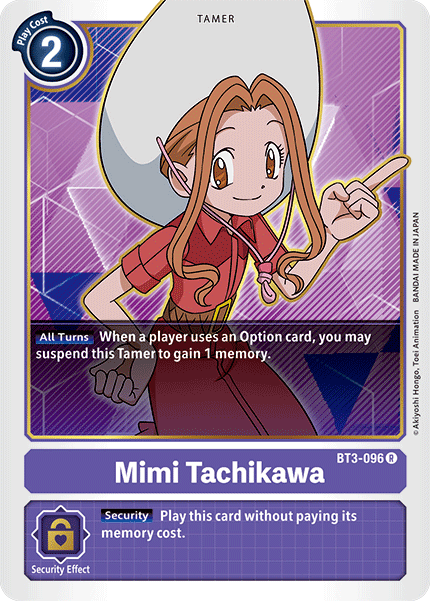 Mimi Tachikawa, BT3-096