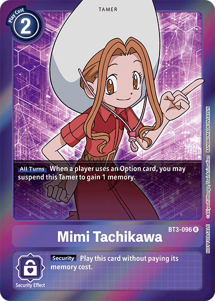Mimi Tachikawa, BT3-096-p1