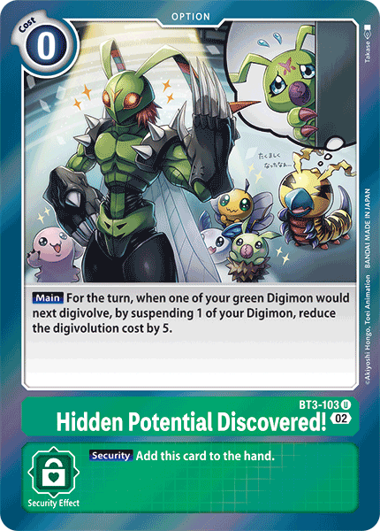 Hidden Potential Discovered!, BT3-103-p3