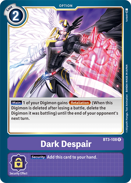 Dark Despair, BT3-108