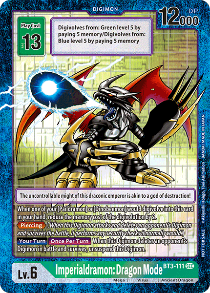 Imperialdramon: Dragon Mode, BT3-111-p2