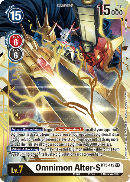 Omnimon Alter-S, BT3-112