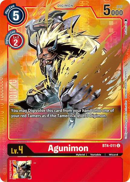 Agunimon, BT4-011-p1