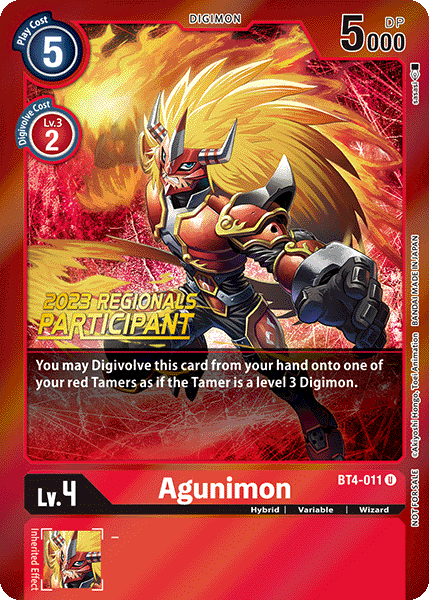 Agunimon, BT4-011-p3