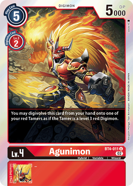 Agunimon, BT4-011