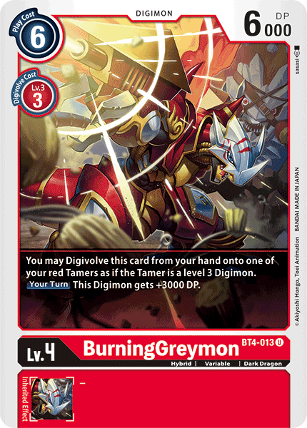 BurningGreymon, BT4-013
