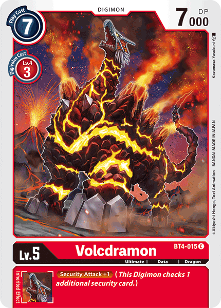 Volcdramon, BT4-015