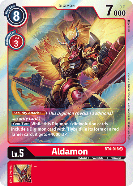 Aldamon, BT4-016