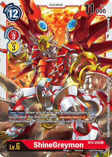 ShineGreymon, BT4-020