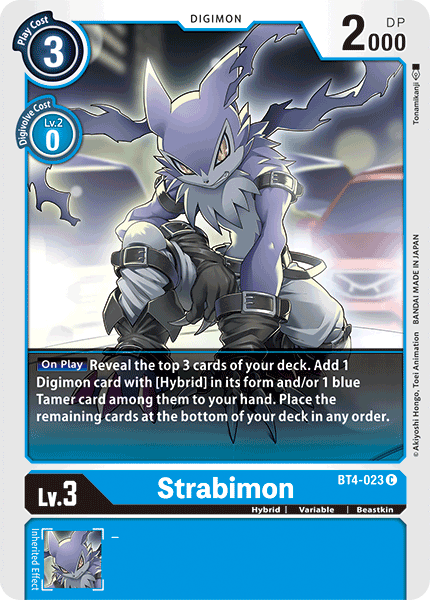 Strabimon, BT4-023