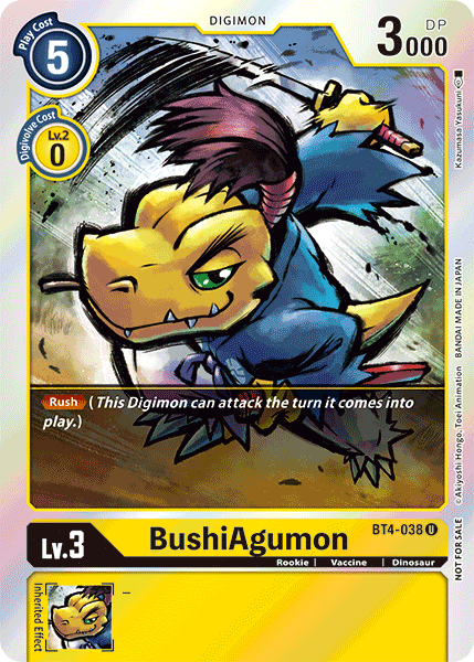 BushiAgumon, BT4-038-p1