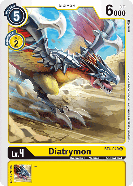 Diatrymon, BT4-040