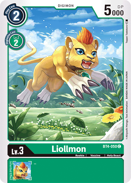 Liollmon, BT4-050