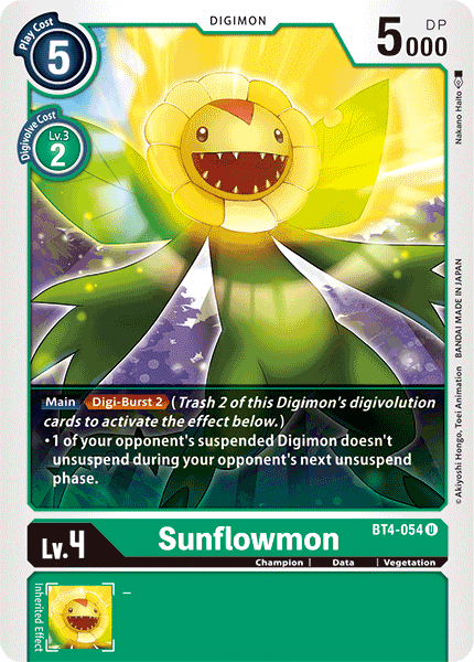 Sunflowmon, BT4-054