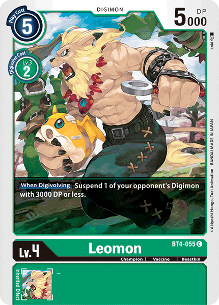 Leomon, BT4-055
