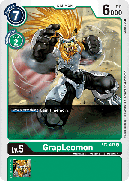 GrapLeomon, BT4-057