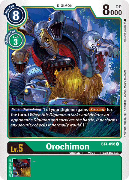 Orochimon, BT4-058